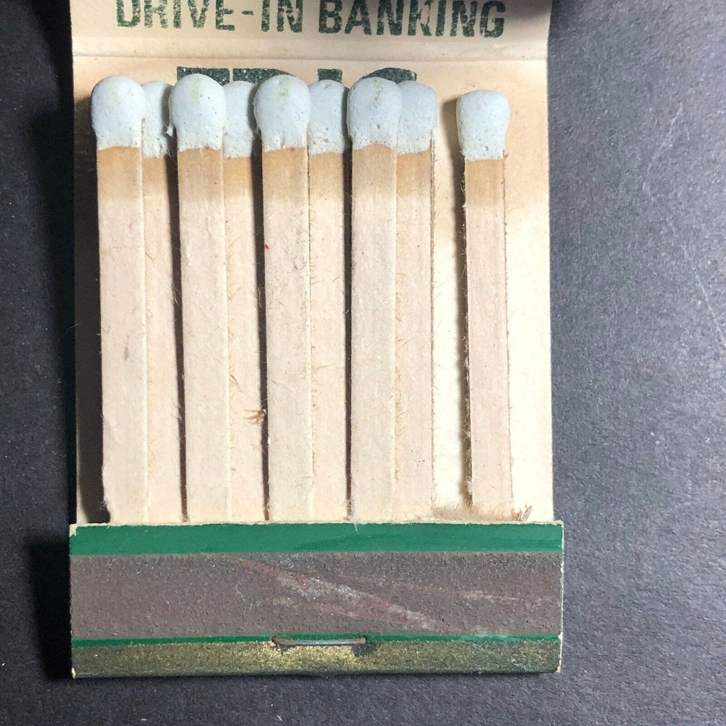 1960's-70's Full Matchbook "Derby Savings Bank" Derby, CT