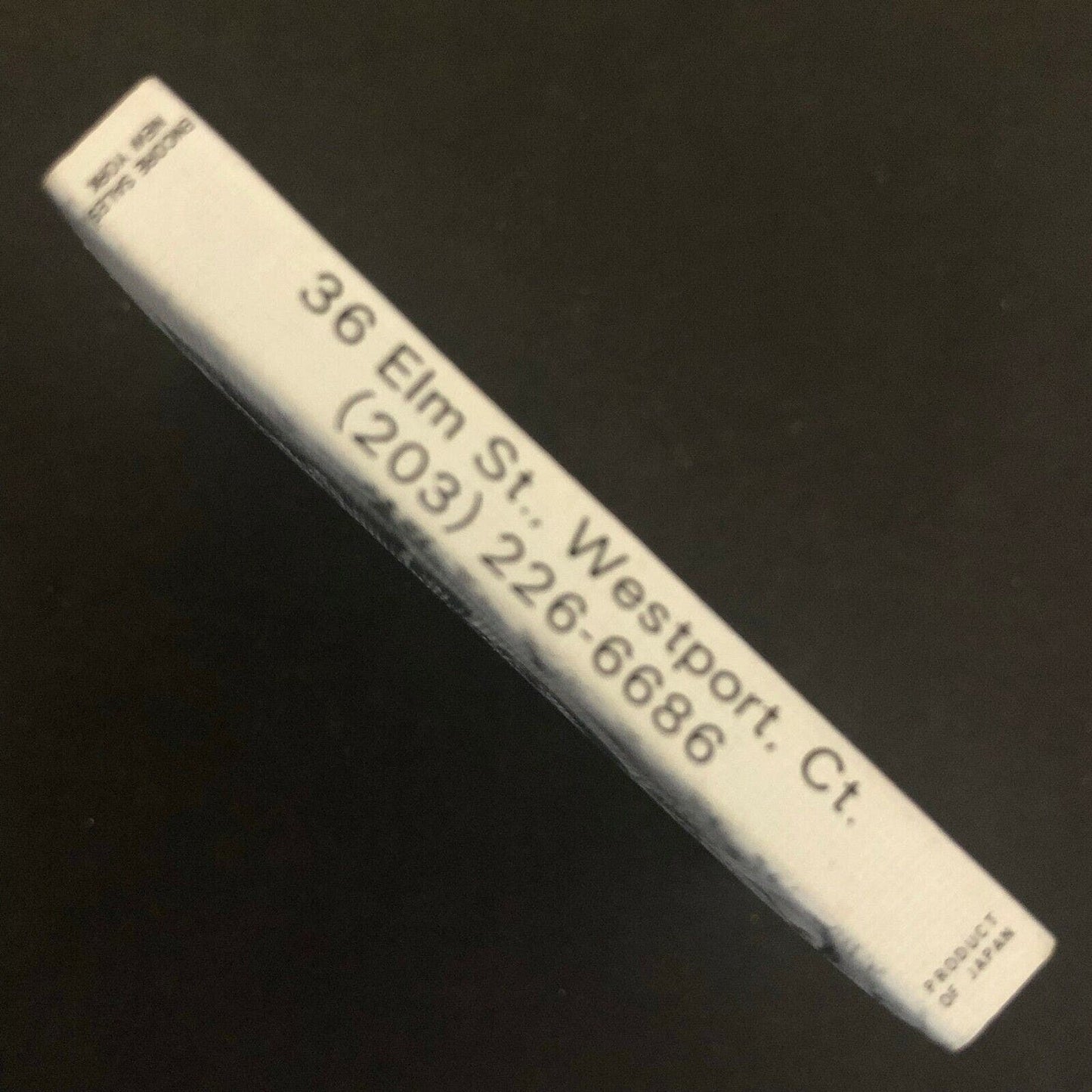 c1970's-80's Wooden Matchbox Matchbook - Il Villano Ristorante Westport, CT