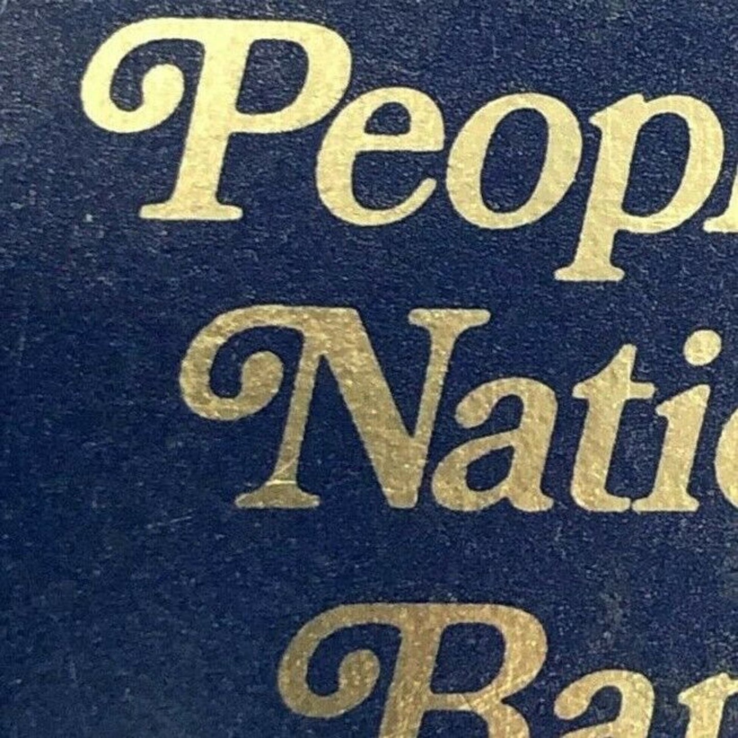 c1980's-90's Matchboxes / Matchbooks People's National Bank, Huntsville, ALA