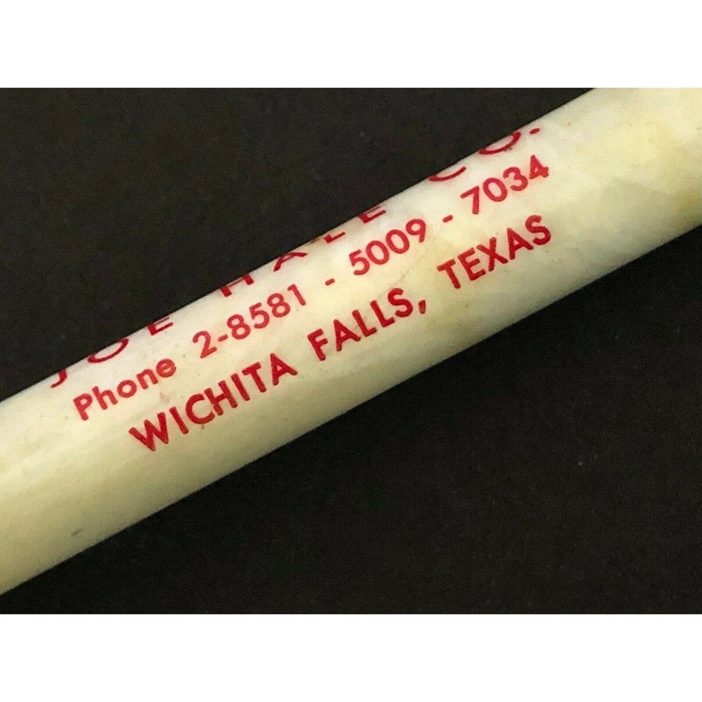 c1940's-50's Joe Hale Wichita, KS (Construction?) Mechanical Advertising Pencil