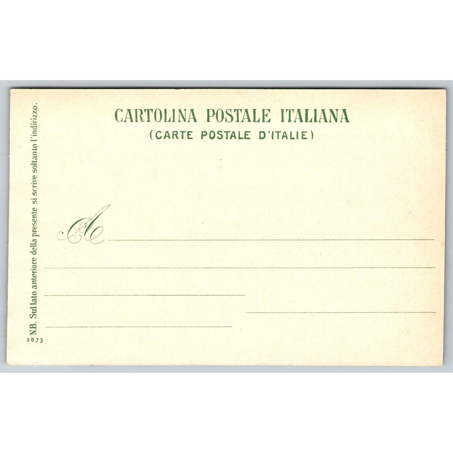 Italian Postcard Pompeii Panorama of the Walls c1901-1907 NP VGC