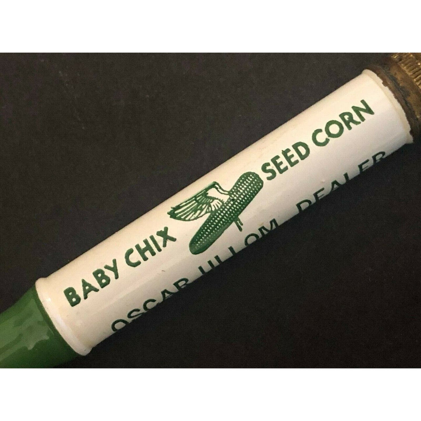 c1930's-40's "Baby Chix Seed - Ullom Greenville, OH" Advertising Bullet Pencil