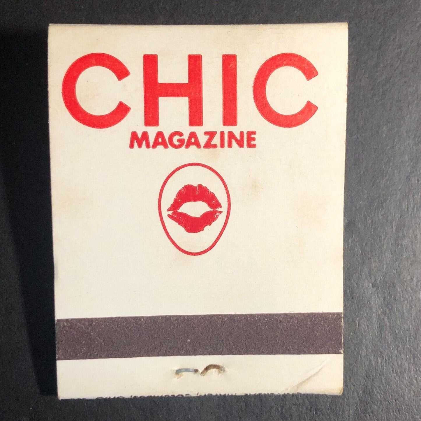 Hustler / Chic Full Matchbook c1977-84 w/ Mail-in Offer - Scarce