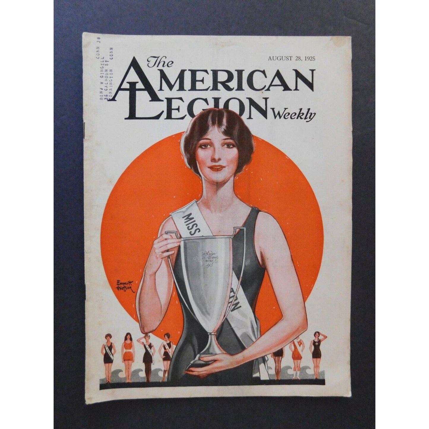 "The American Legion Weekly" Aug 28 1925 - 18 pgs.