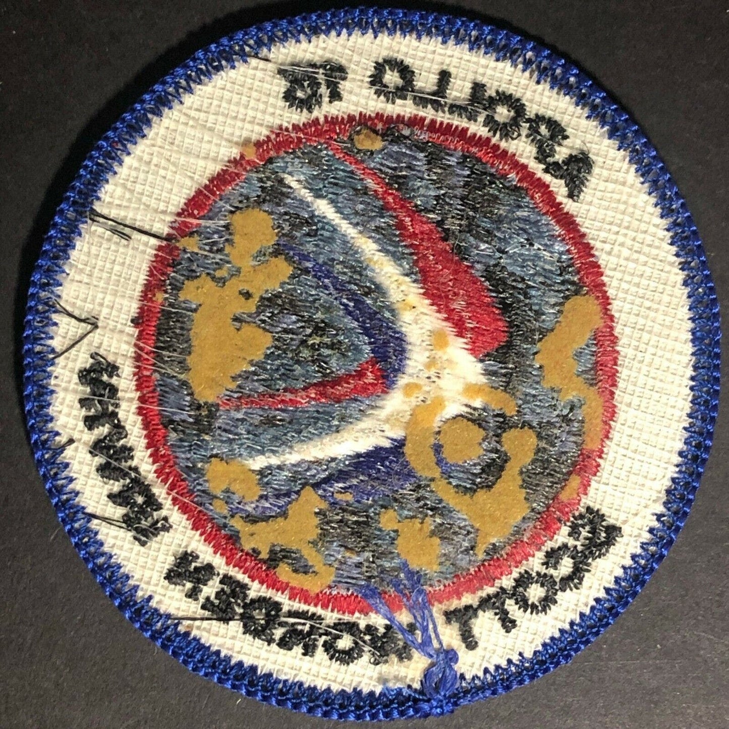 Vintage NASA Apollo XV 15 - Scott Worden Irwin Embroidered Patch 2 7/8"