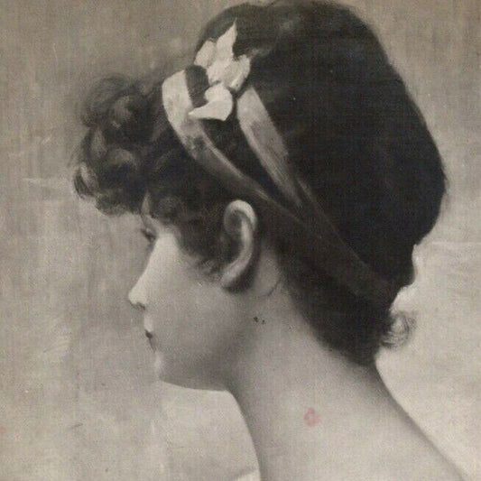 c1911 Vintage Russian Theatre / Stage / Film Actress Art Postcard (4248)