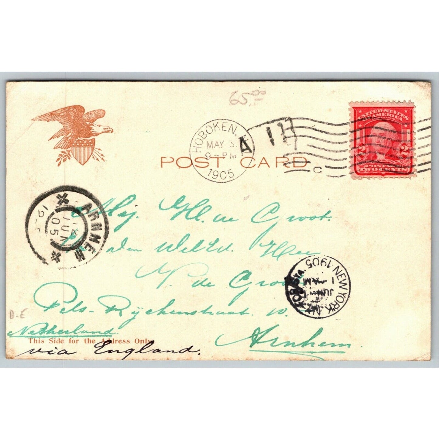 Vintage c1905 PPC Coney Island Postcard "Miniature Railroad" VGC