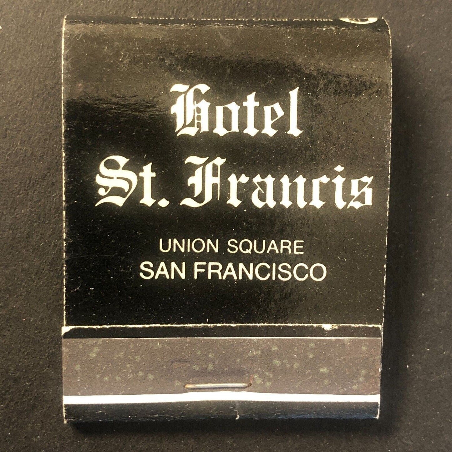 Hotel St. Francis San Francisco Vintage Full Matchbook c1960's-73 VGC