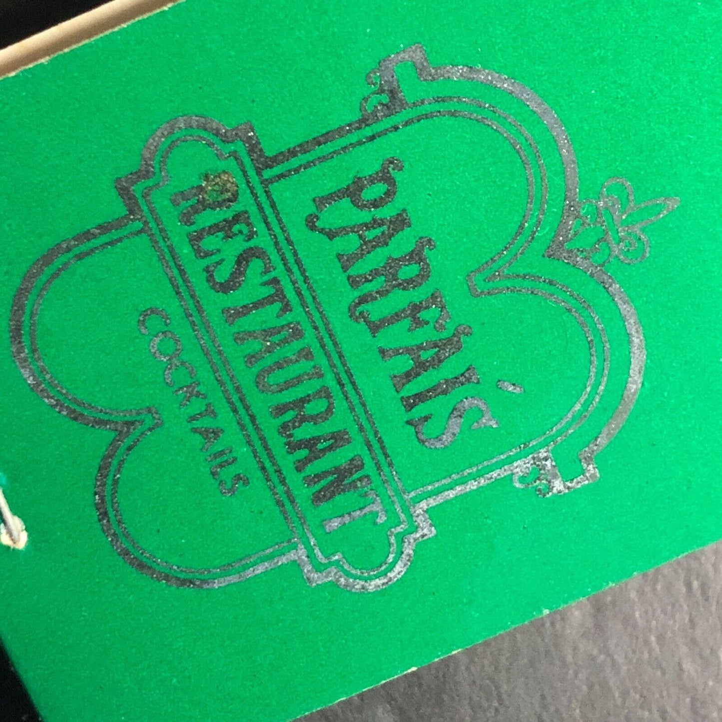 Parfais Restaurant Morton Grove, IL Full Matchbook c1968-73