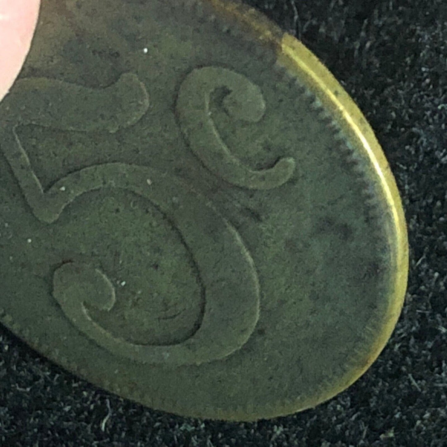 5c Maverick Brass Token 21.5mm c1900-1920's
