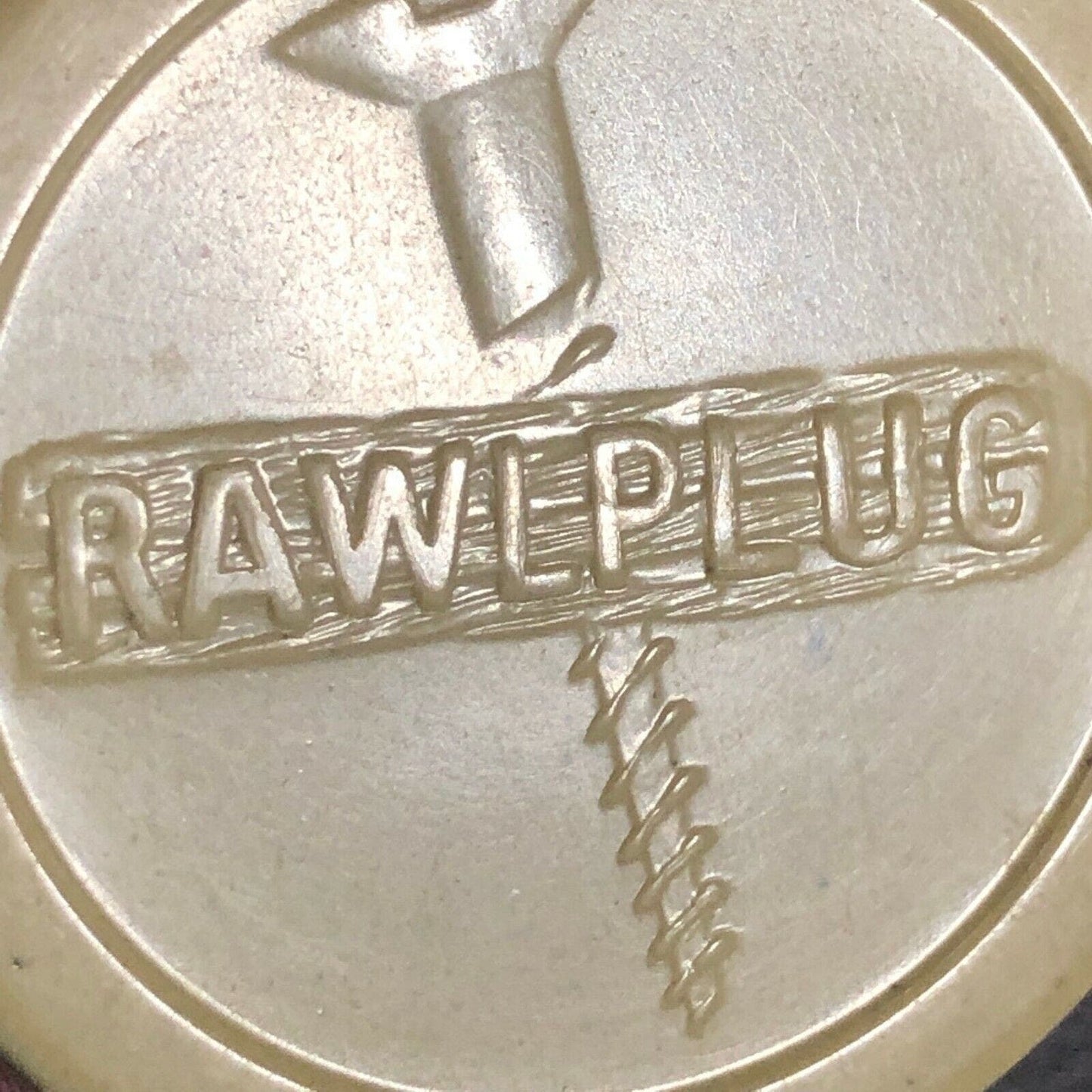 Scarce "Rawlplug" (World's 1st Wall Plug) Advertising Poker Chip - Eisenstadt