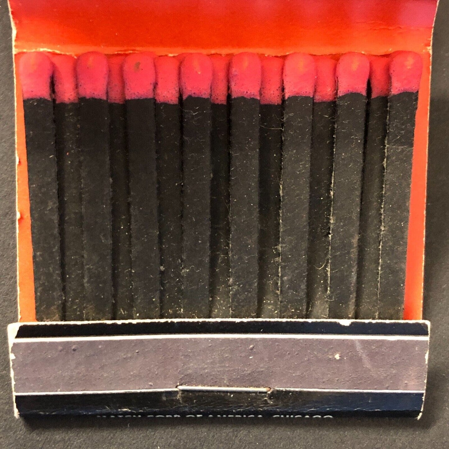 Hotel Riviera Las Vegas Matchbook "Hickory Room" Full c1955-65 VGC Scarce