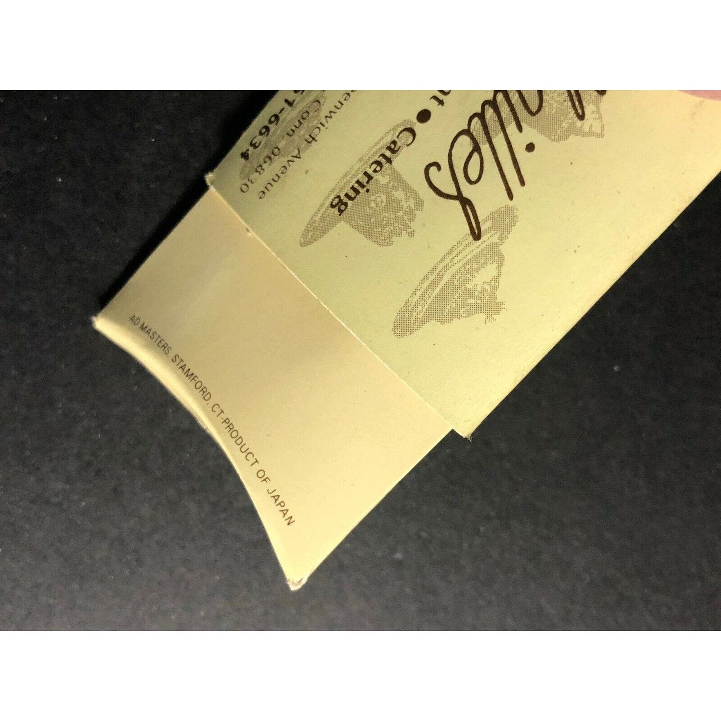c1970's-80's Vintage Full Matchbook Versailles Restaurant Stamford Greenwich