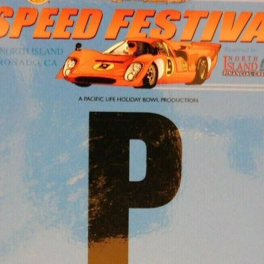 2002 Chrysler Classic Speed Festival Participant Pass - Coronado, CA - Racing
