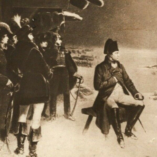 c1907-16 Bulgarian Postcard - Napoleon Under Moscow - Bakakowicz
