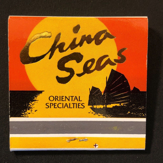 Bally's Reno Matchbook Hotel Casino "China Seas" Full c1980's-90's VGC