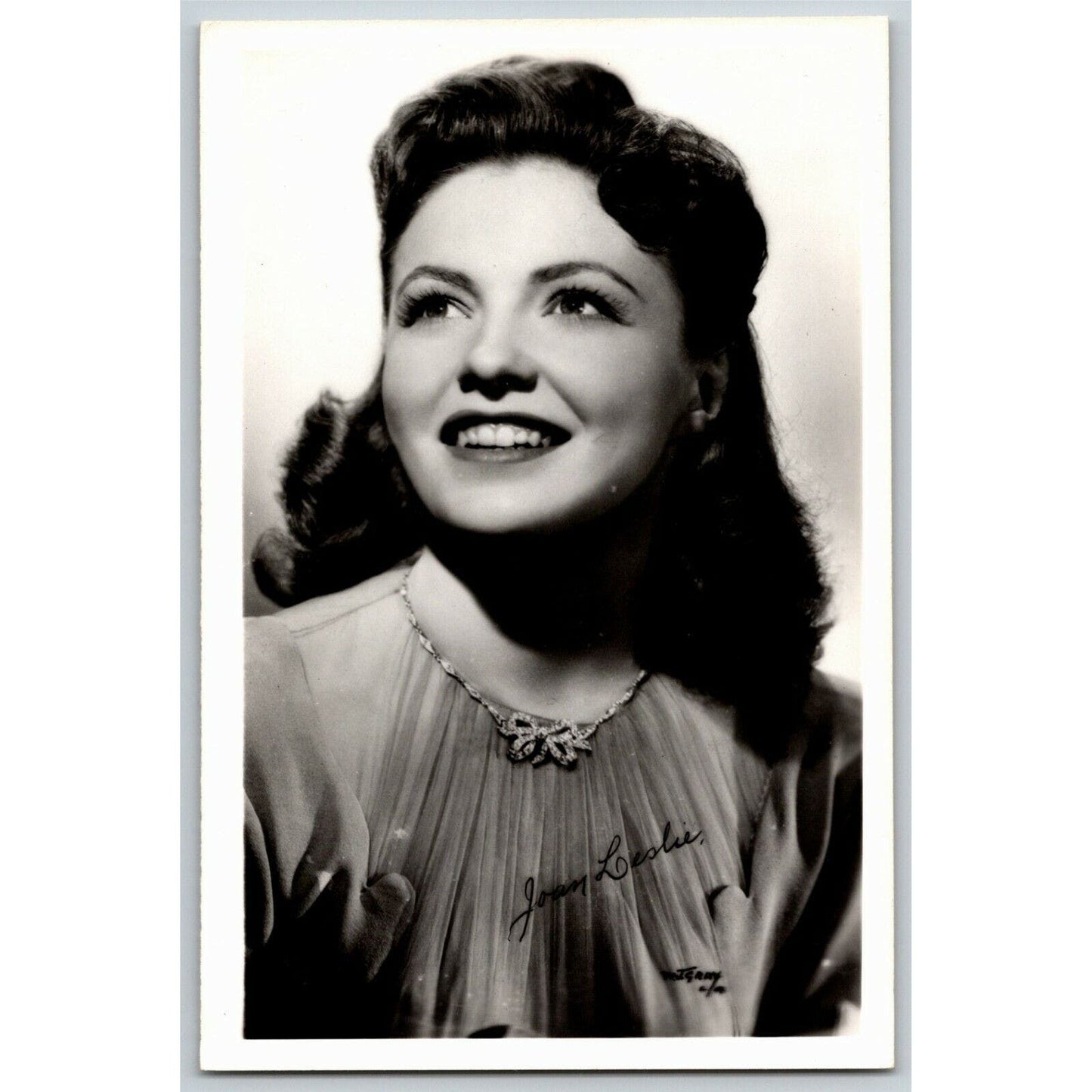 Joan Leslie RPPC Postcard - Ken Prag Collection - VGC
