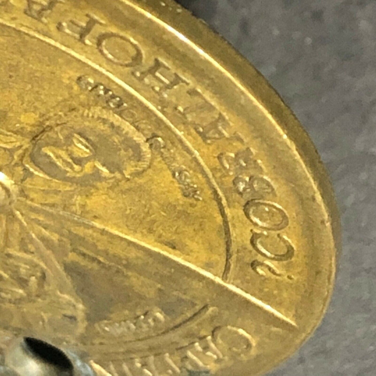 Vintage Skelly Captain Midnight Membership Spinner Propeller Token 31mm 1940