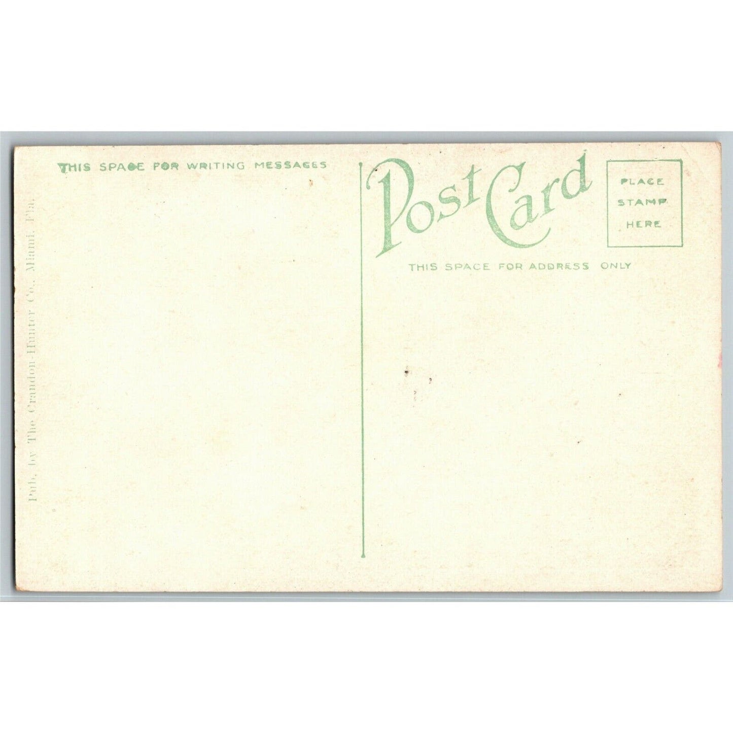 c1930's-40's Vintage Postcard "Bananas as They Grow in Florida" Unposted VGC
