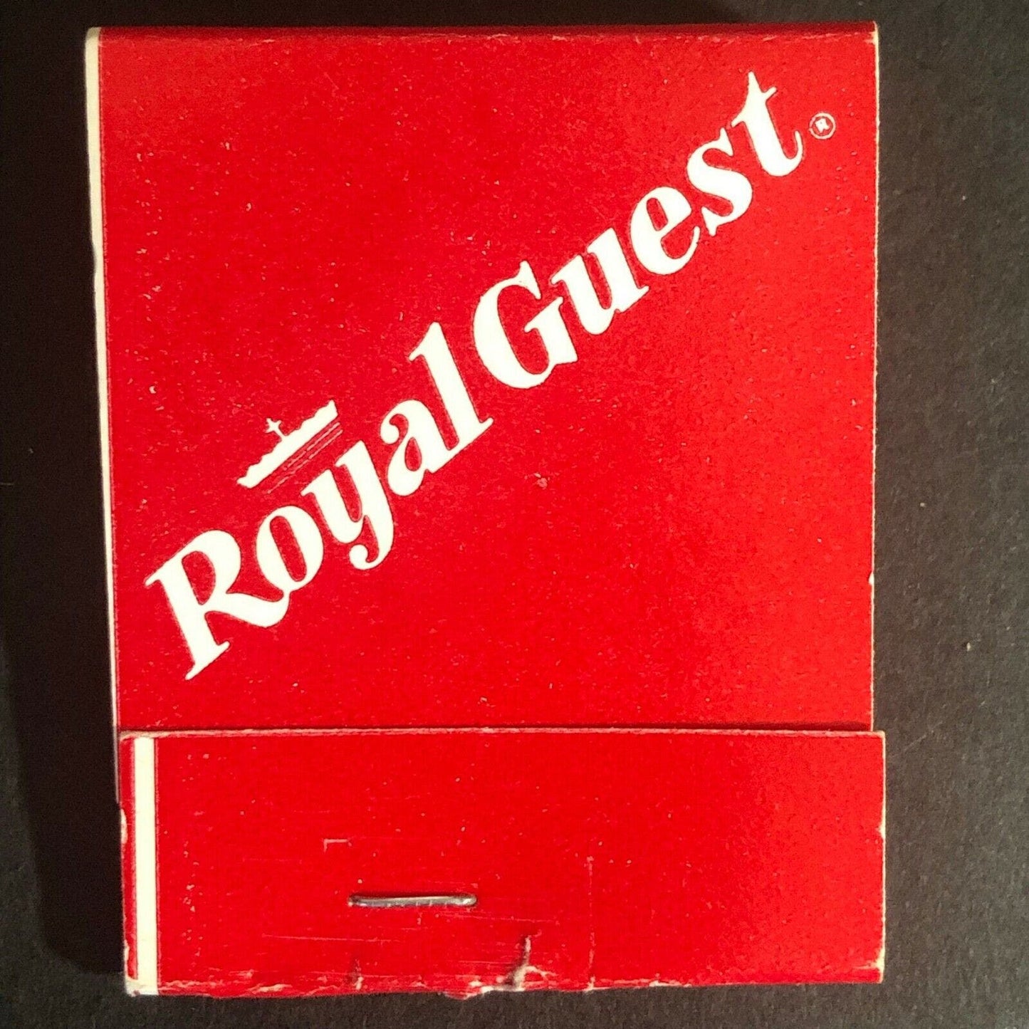 Vintage c1970's-80's Full Matchbook "Royal Guest"