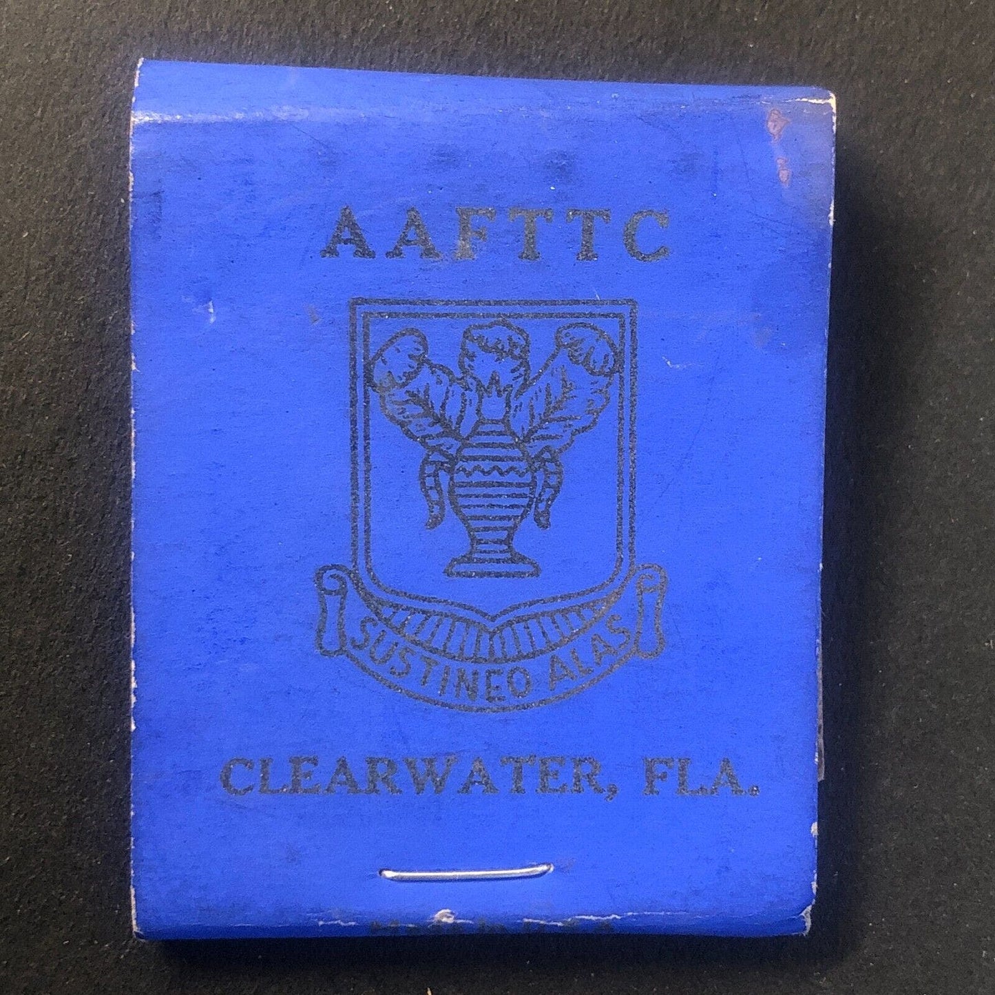 AAFTTC Army Air Force Clearwater, FL Half Full (-7) Matchbook WWII Scarce