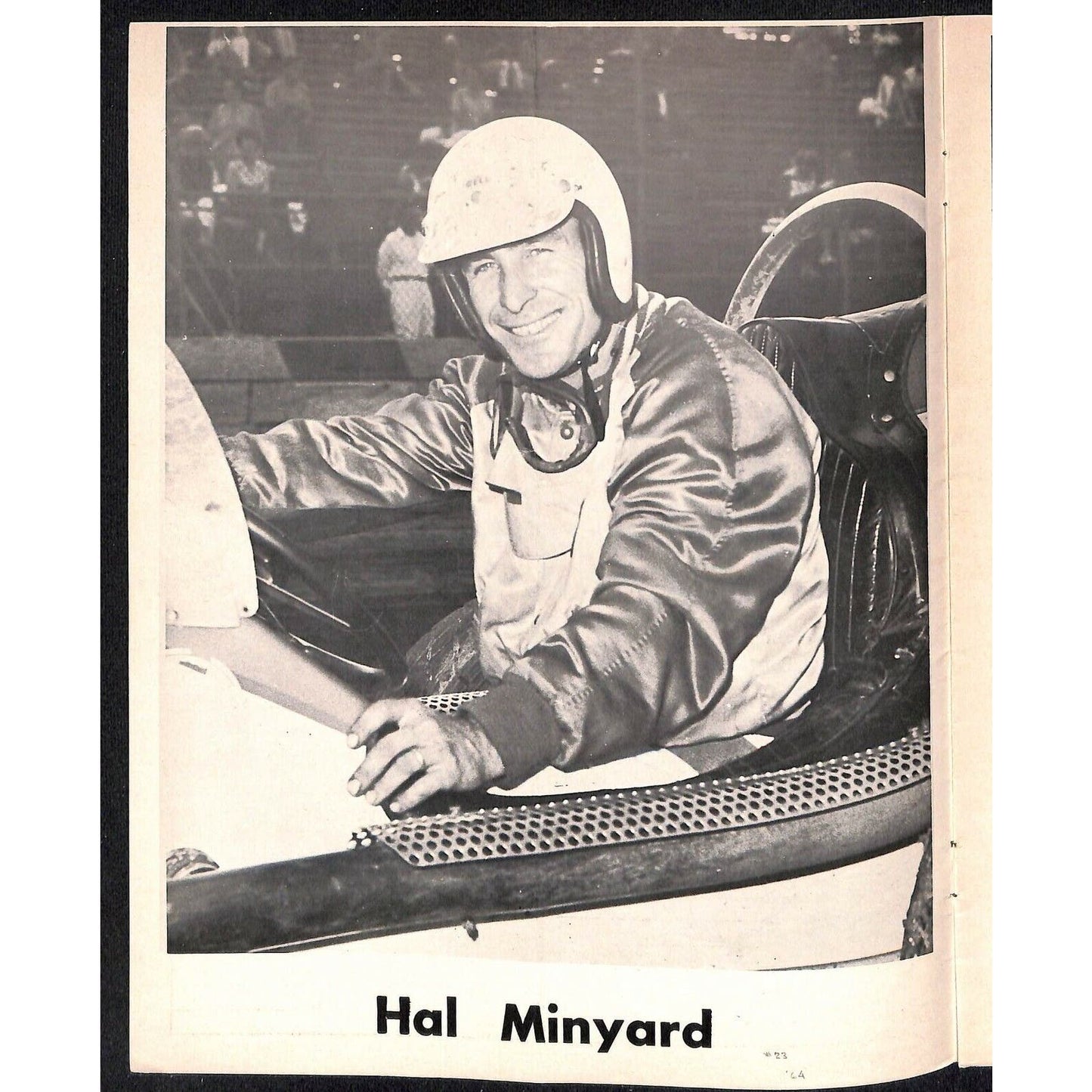Scarce June 24 1964 CRA Racing Ascot Gardena Big Car Program 12pp.