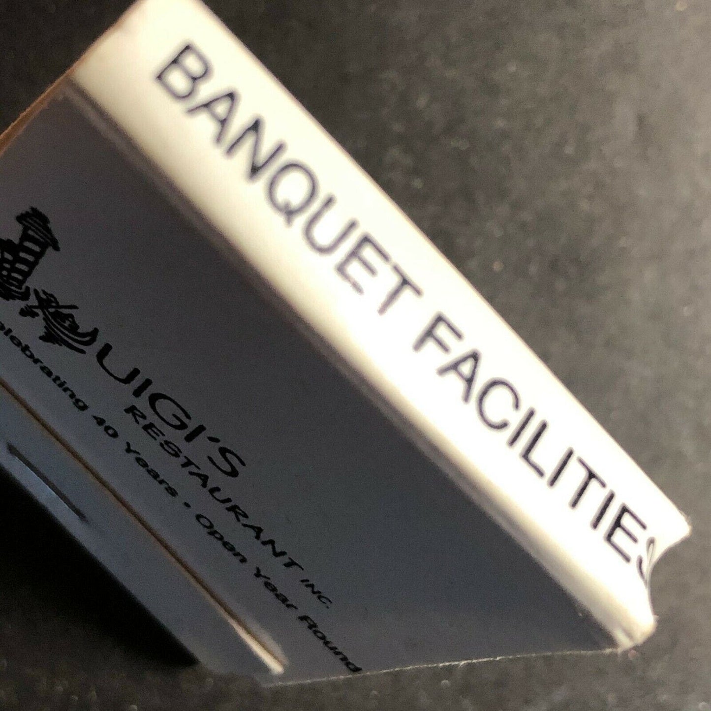 Vintage 1980's-90's Full Matchbook - "Luigi's Restaurant" Old Saybrook, CT
