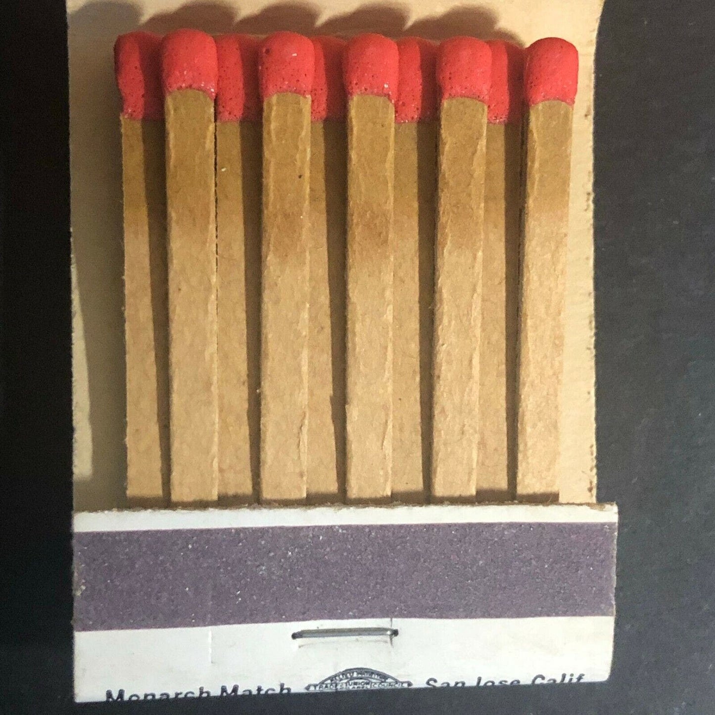 Vintage c1953-60 Full Matchbook "Roberta Motel" Atascadero, CALIF.