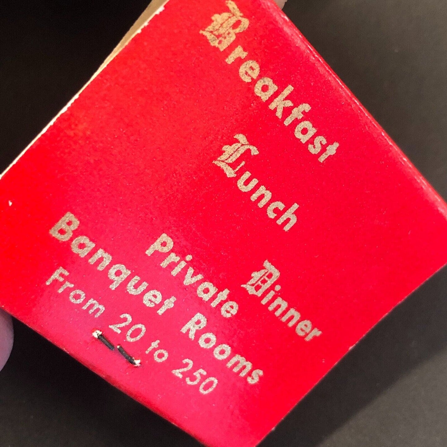 Lord's Restaurant and Pub Wheeling, IL Vintage Full Matchbook c1950's-60's VGC