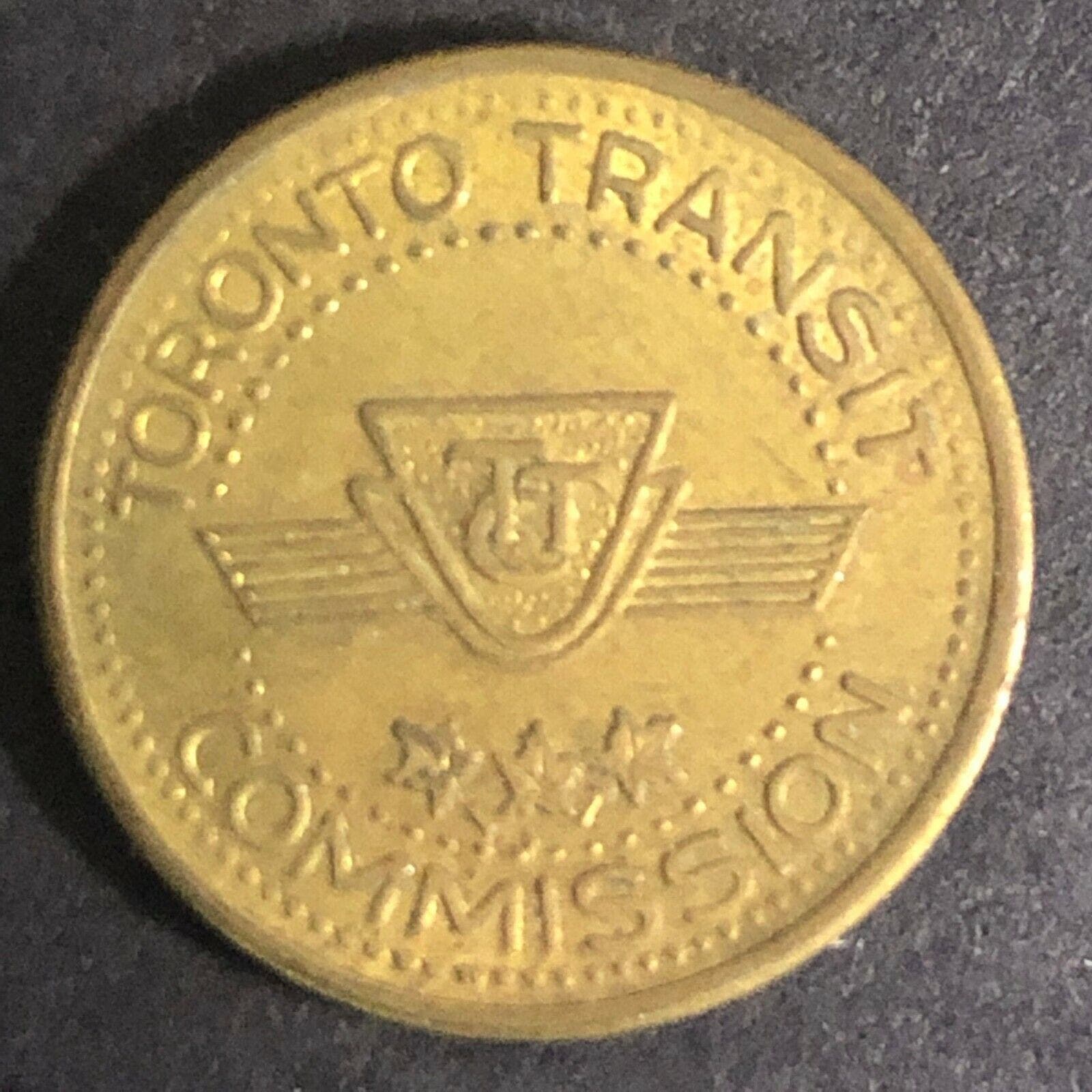 Toronto Token Vintage 16mm Brass Toronto Transit Commission Token – Jerry's Vintage ...