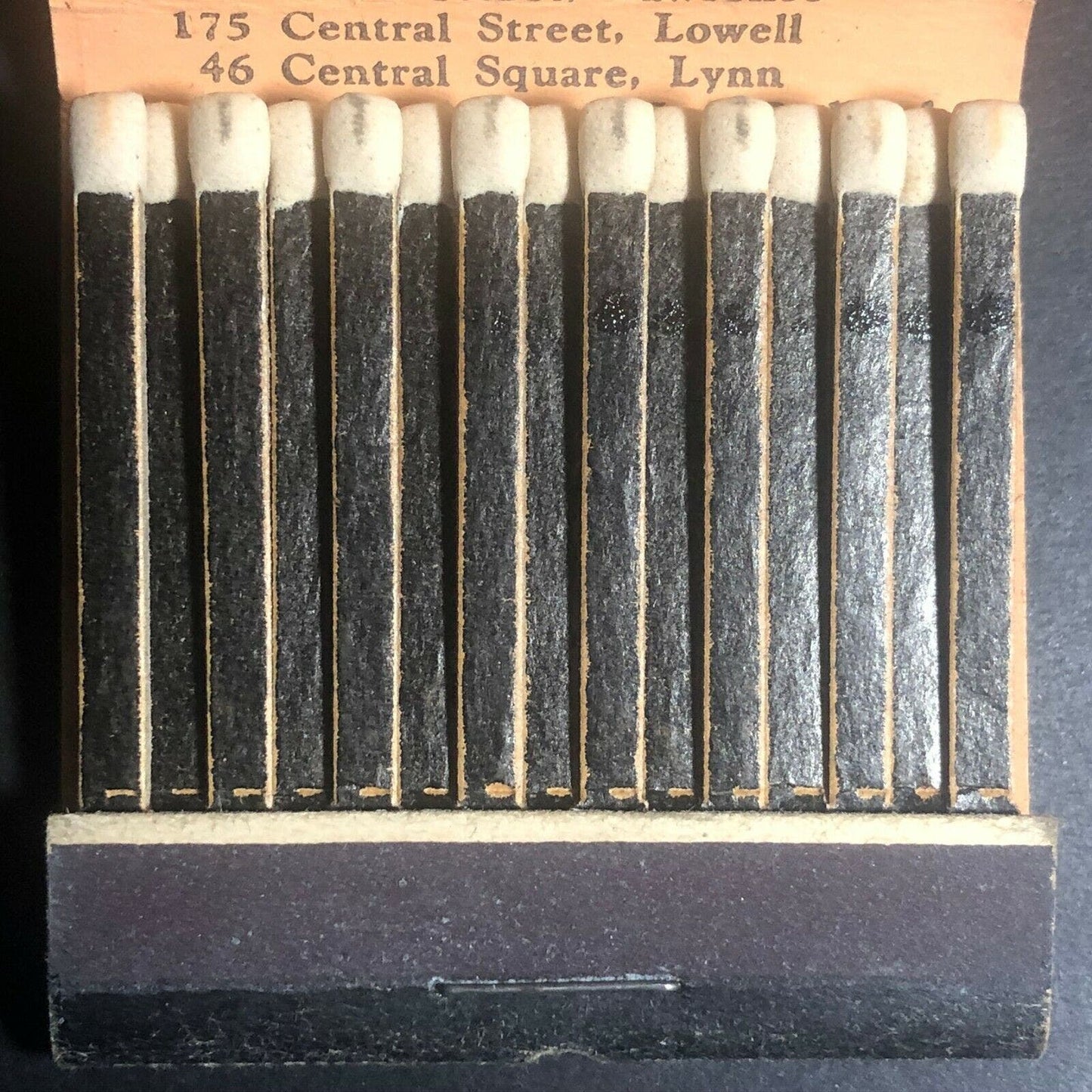 50's-60's Full Matchbook "Loring Studios" Fine Portraits Several CT MA Locations