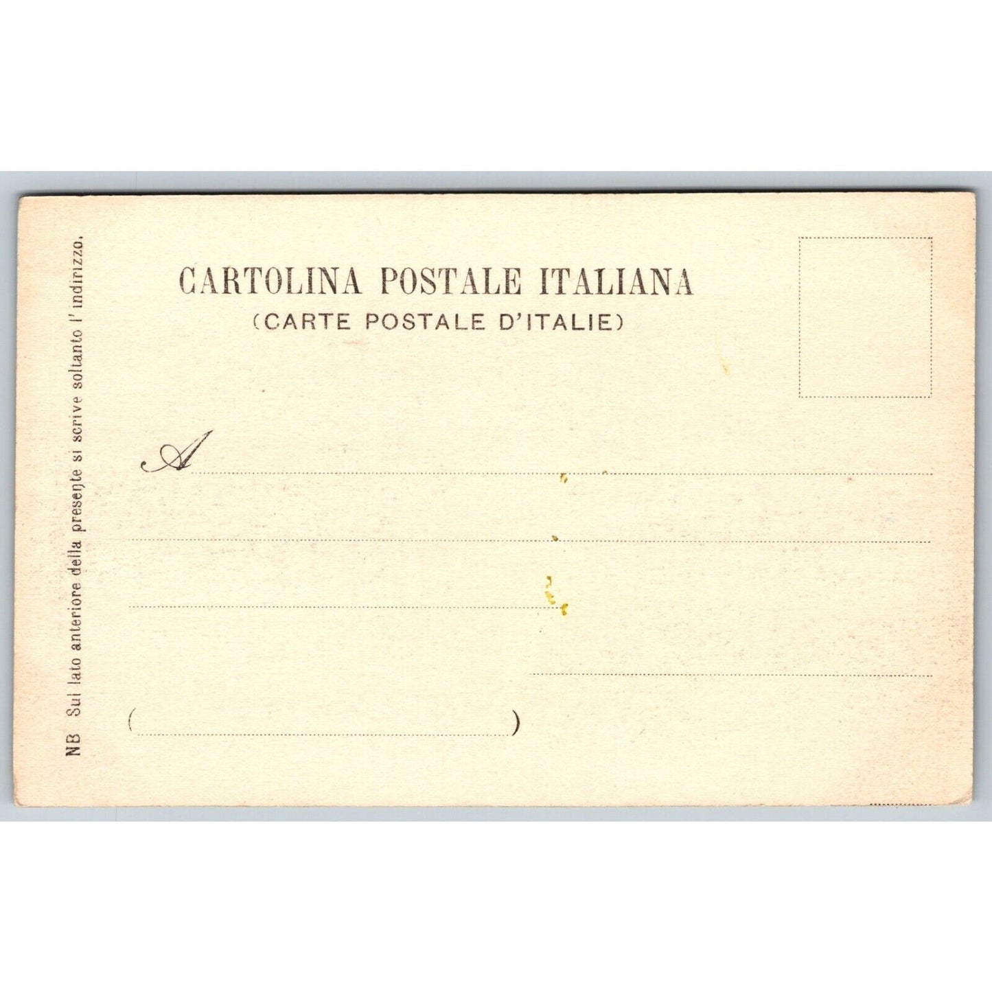 Palermo Sicily Italy "Politeama Garibaldi" Postcard Exterior c1901-1907 NP