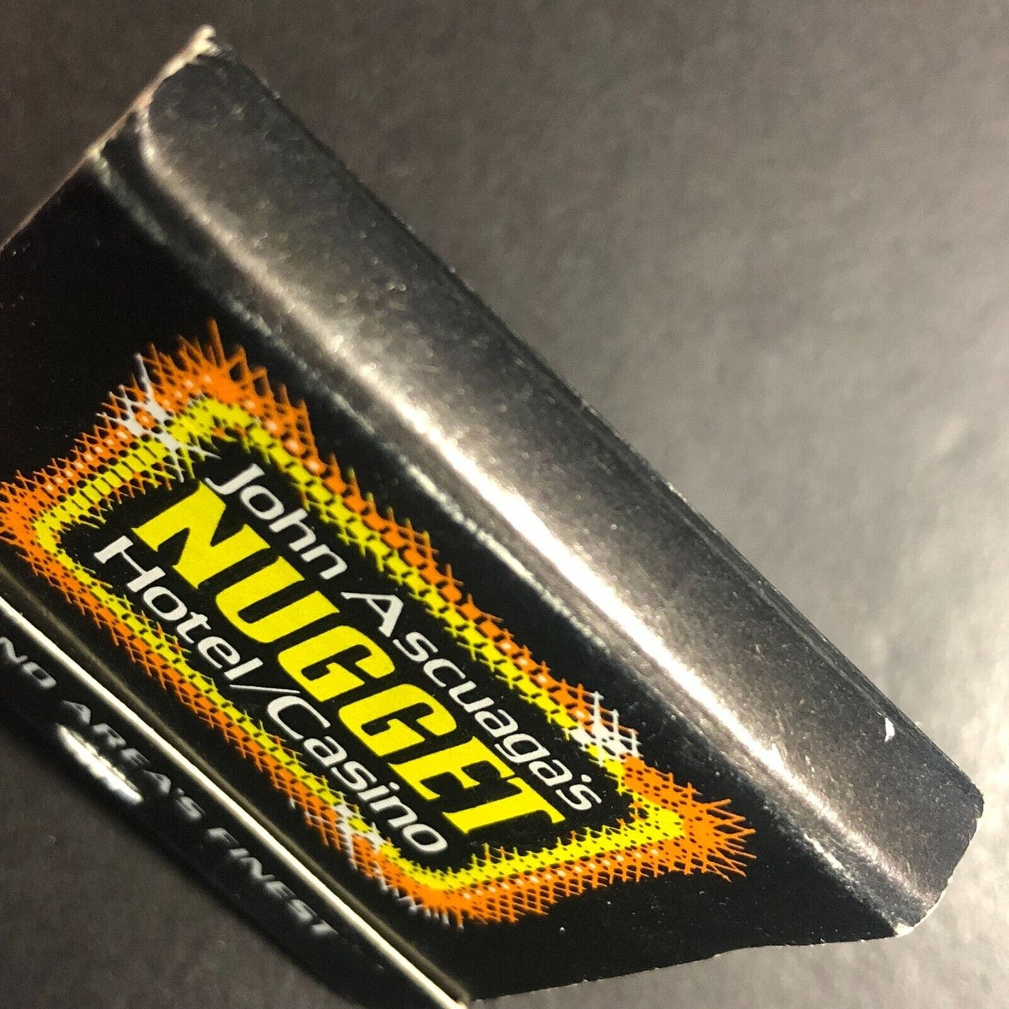 John Ascuaga's Nugget Hotel Casino Sparks, NV Full Matchbook c1980's