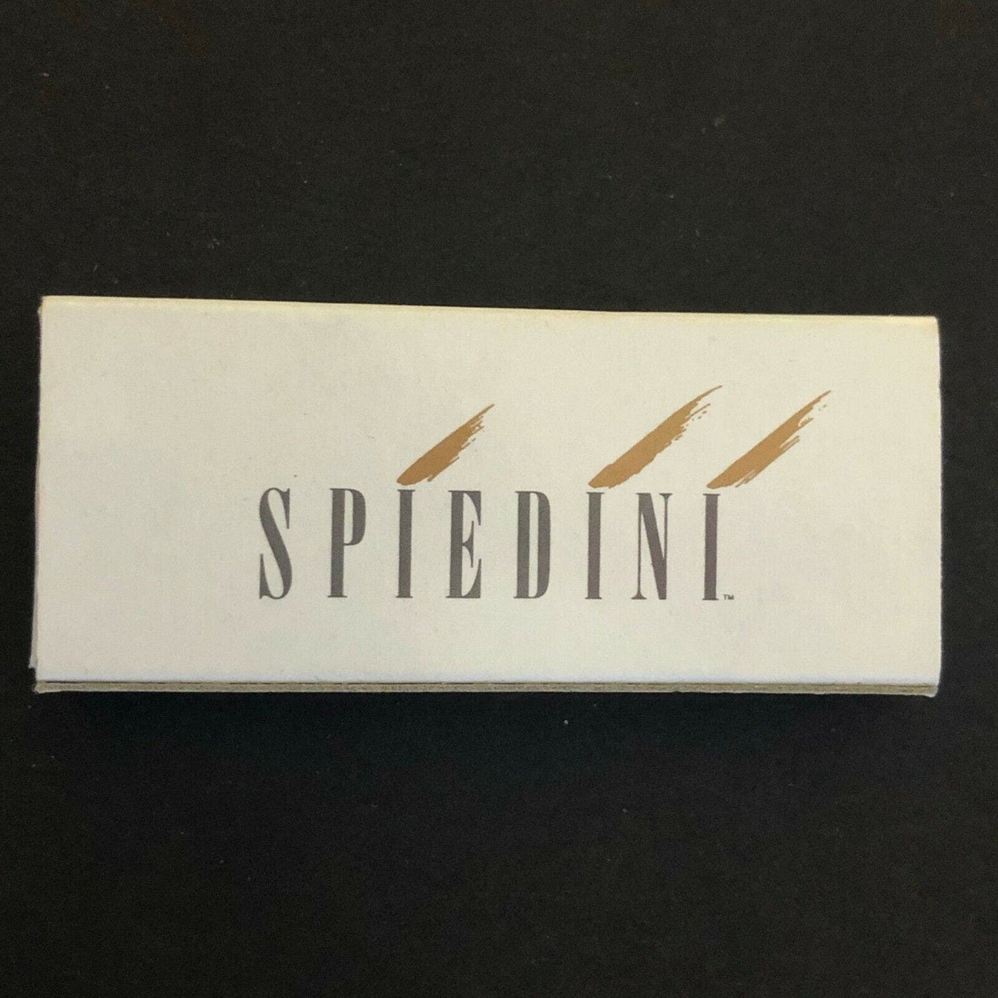 c1980's Wooden Matchbox Matchbook - Spiedini Restaurant Walnut Creek, CA