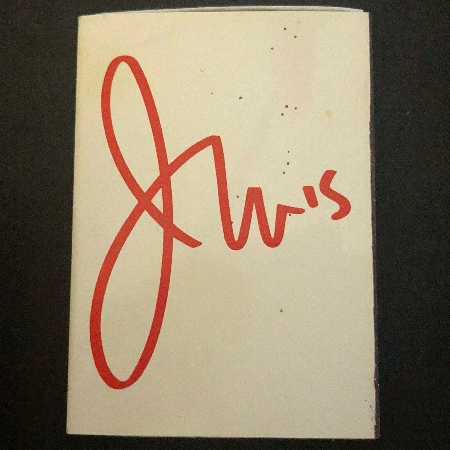 c1980's Wooden Matchbox Matchbook - Marriott Marquis Atlanta JW's Restaurant?
