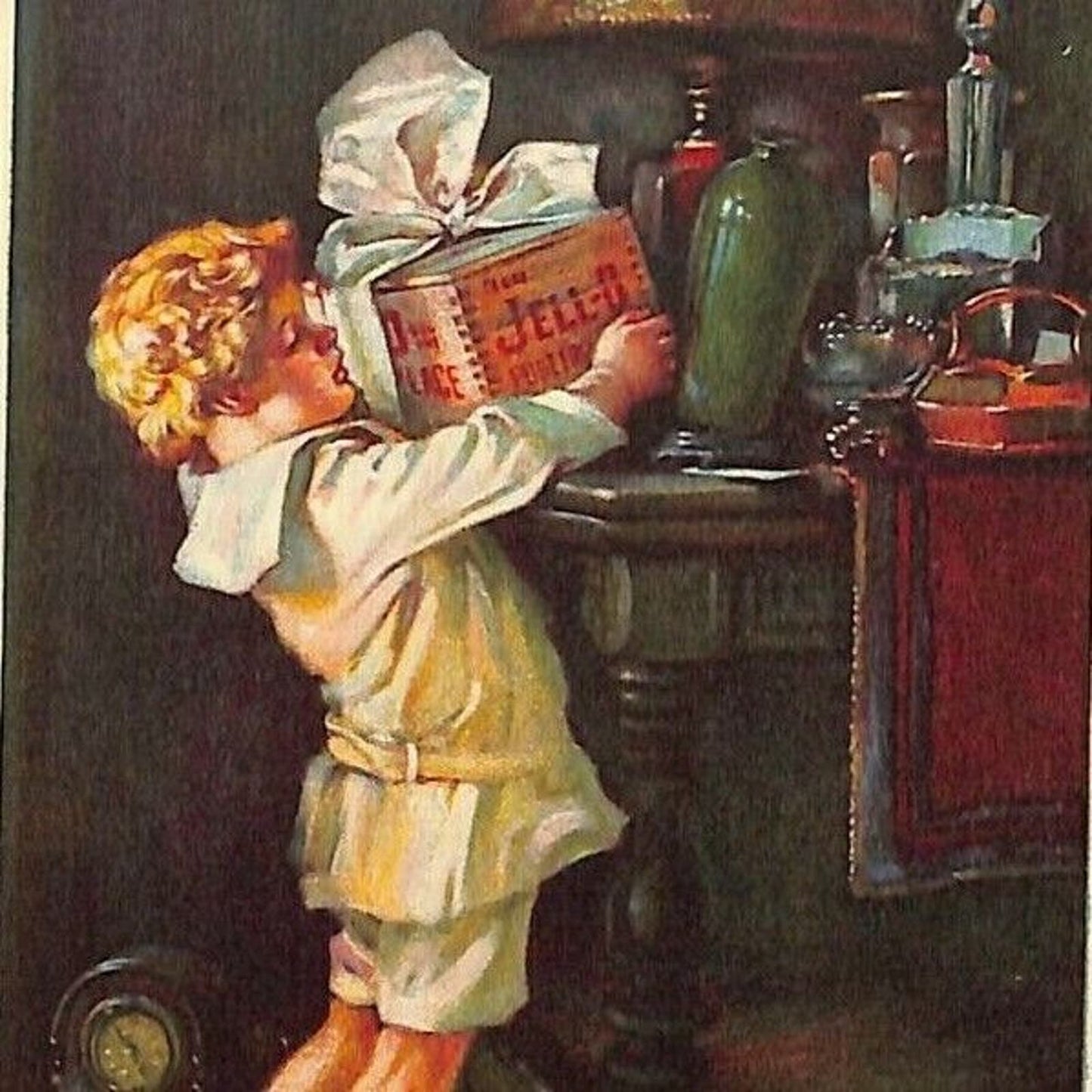 1924 Jell-O Dessert Recipe Booklet 18pp. w/ Ice Cream Powder