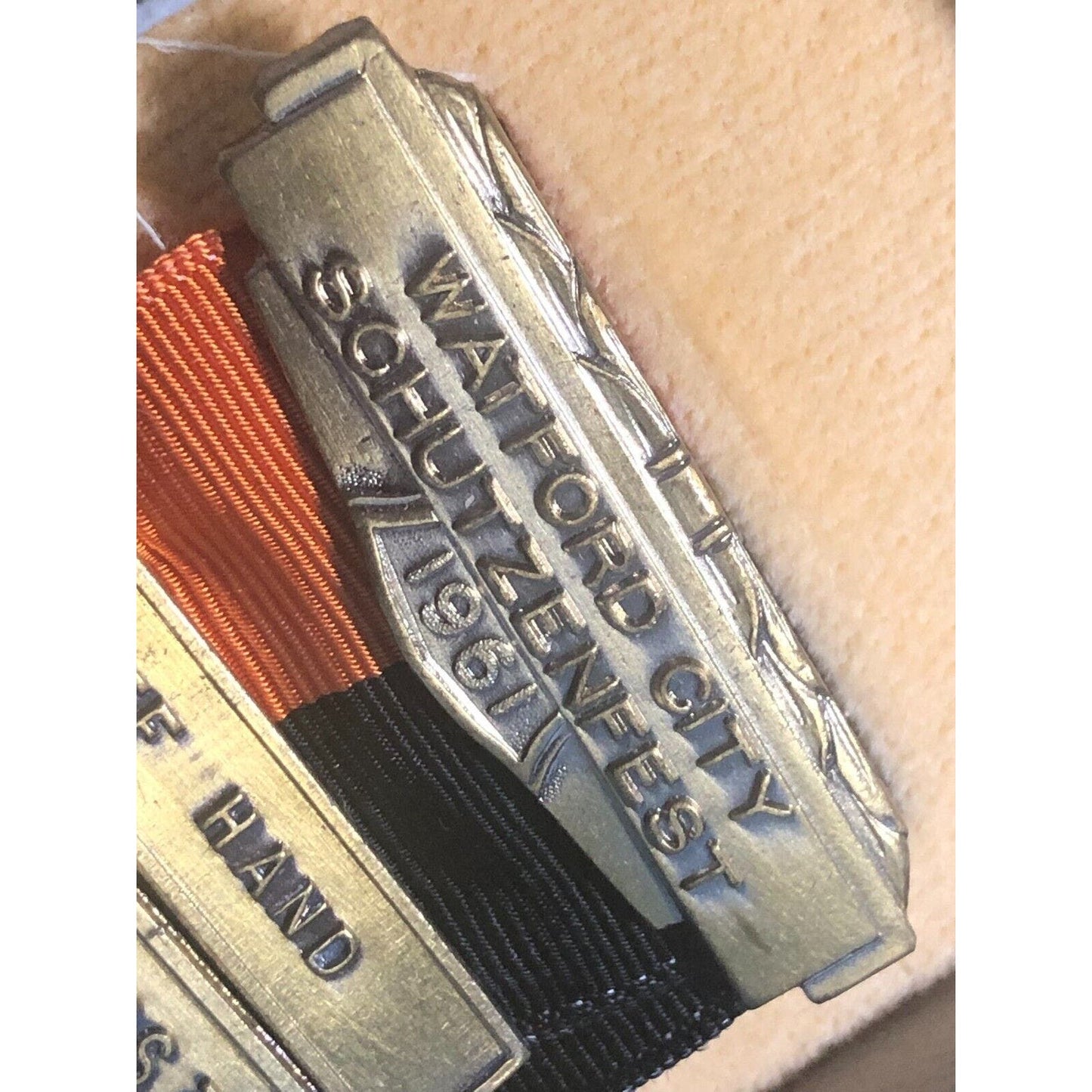 1961 Watford City Schutzenfest Off Hand Expert Class 3rd - Rifle Shooting Medal