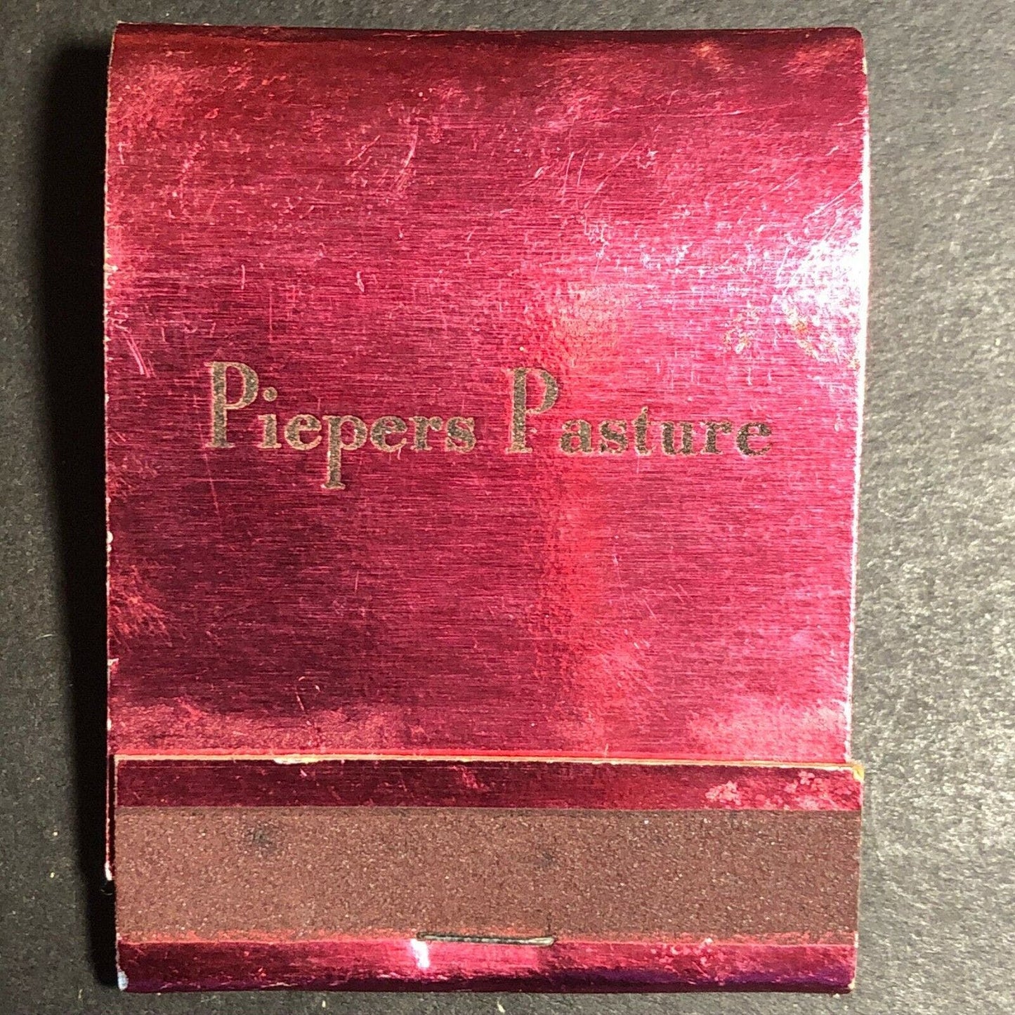 1940's-40's? Full Matchbook "Piepers Pasture" (Mystery - No Idea What This Is)