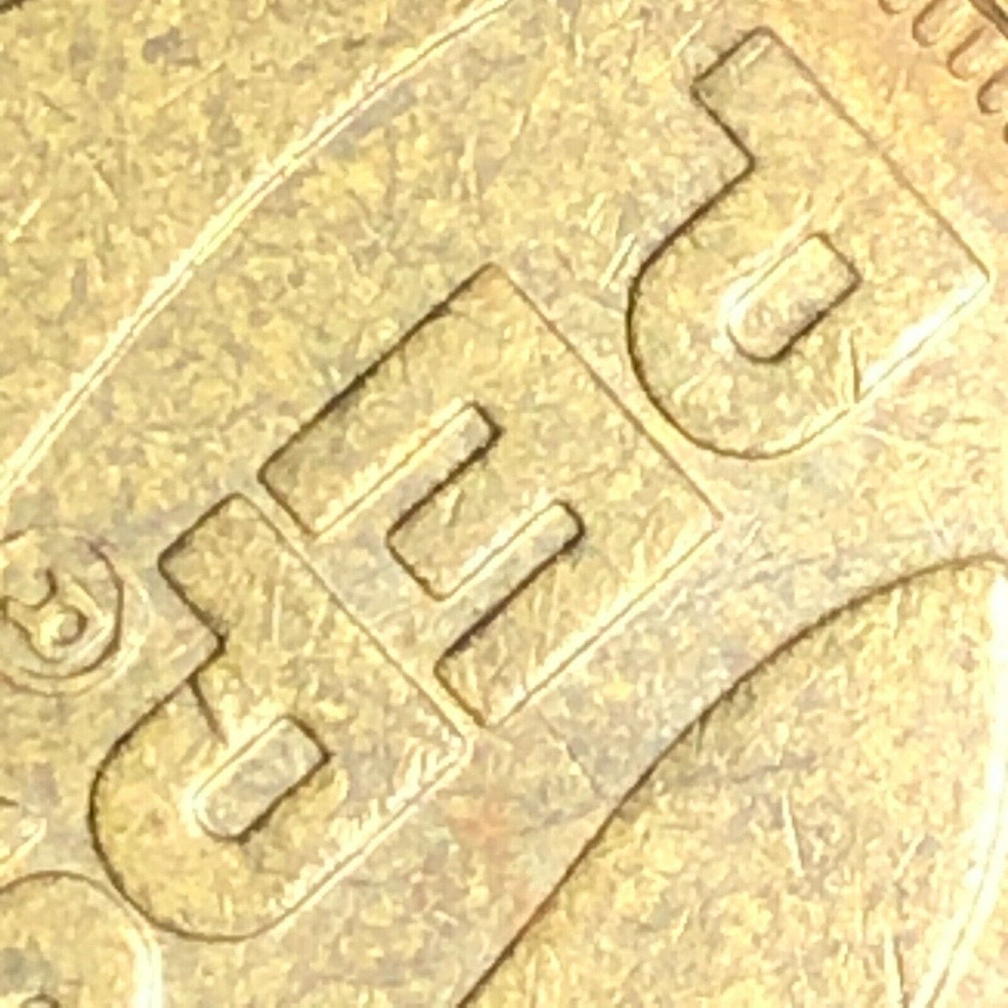 22.8mm Vintage Pepsi Camelot Park Brass Token - Modesto, CA