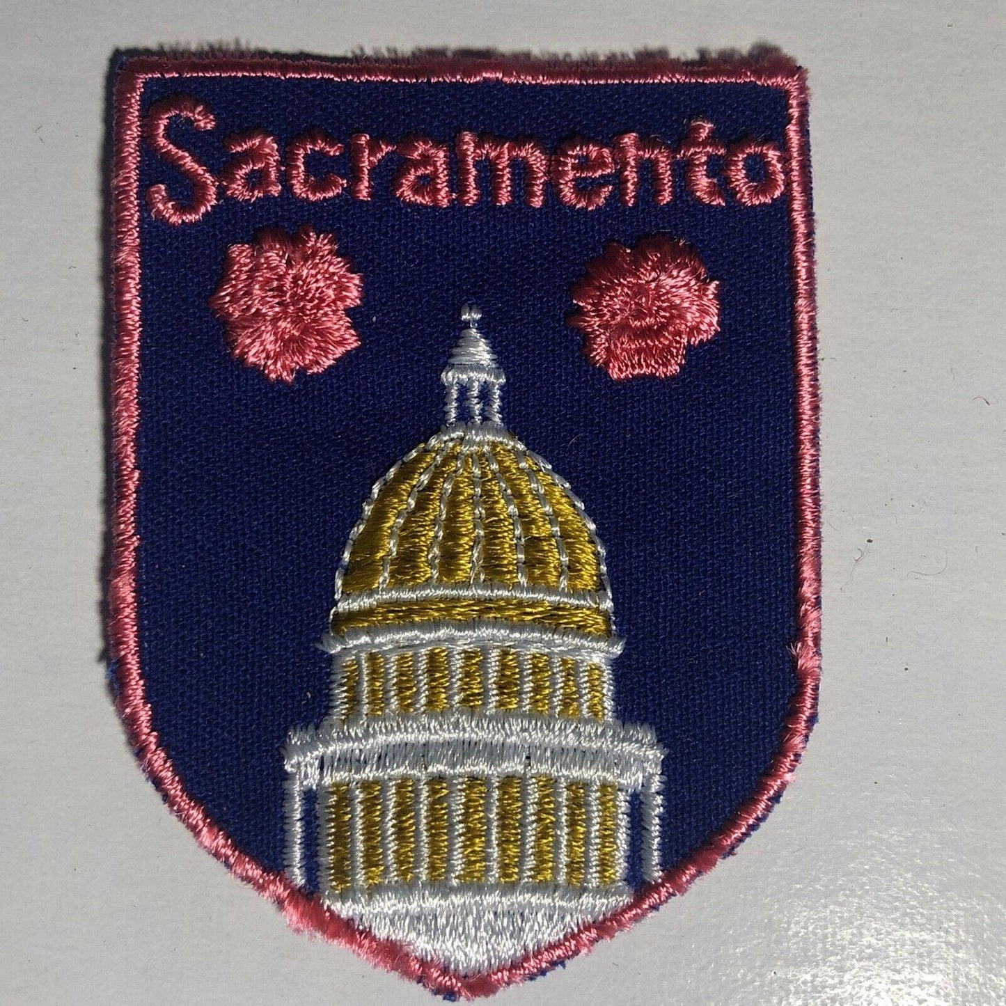 BSA? Sacramento Vintage Embroidered Patch - c1960's-70's
