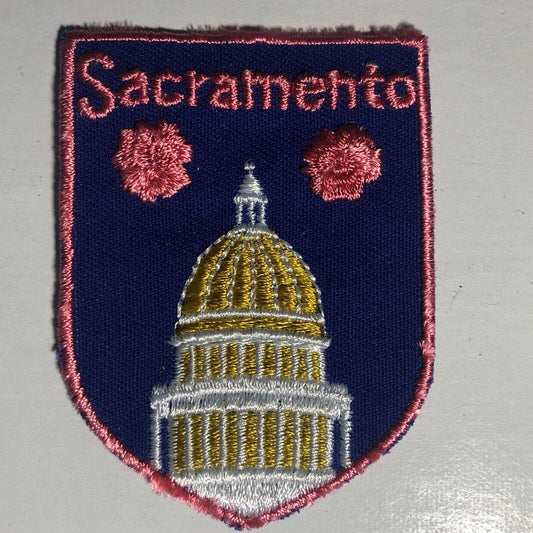 BSA? Sacramento Vintage Embroidered Patch - c1960's-70's
