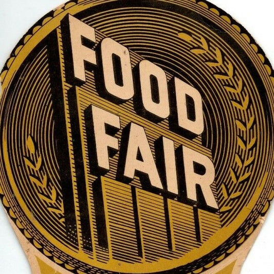c1940's Advertising Sewing Needle Book "Food Fair"