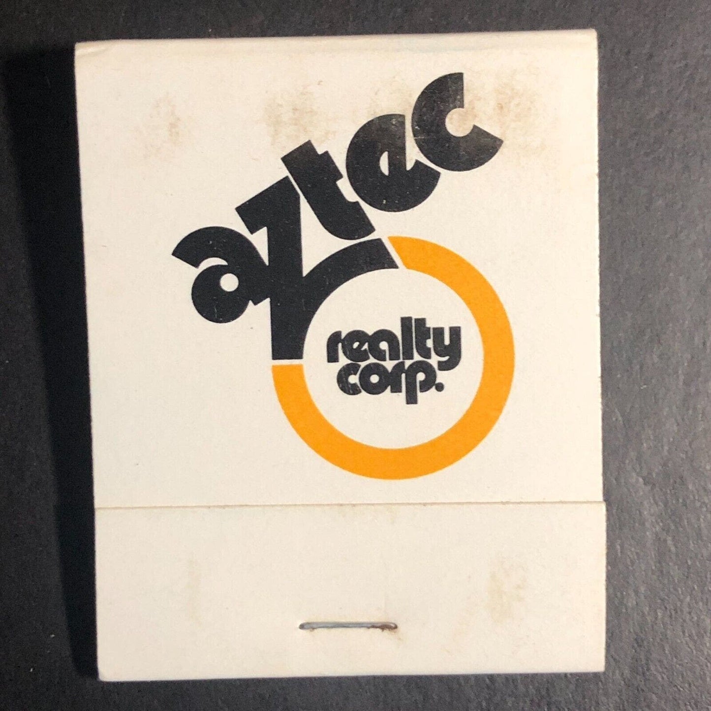 Aztec Realty Corp. 629-3188 (Port Charlotte, FL ?) Full Matchbook c1974-84