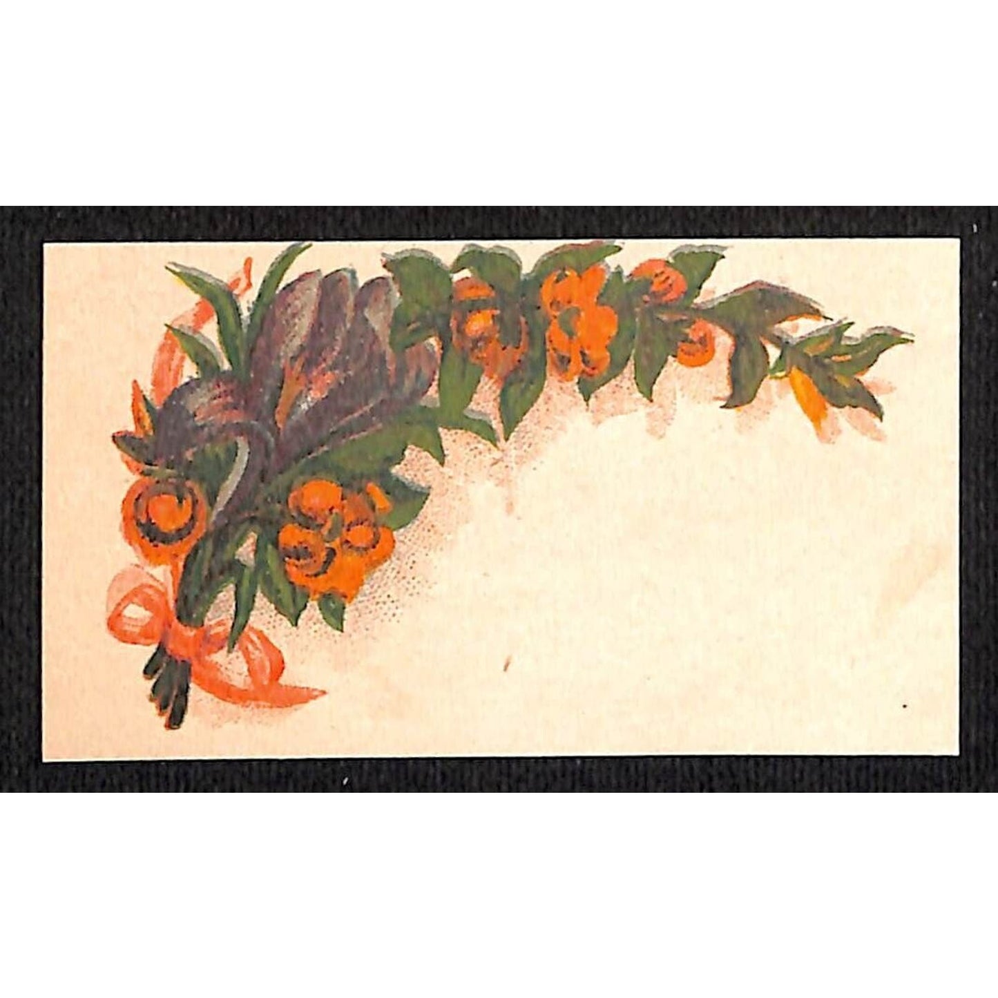 Boston, MASS Carter, Rice & Co. Sample Victorian Trade Card "June Floral"