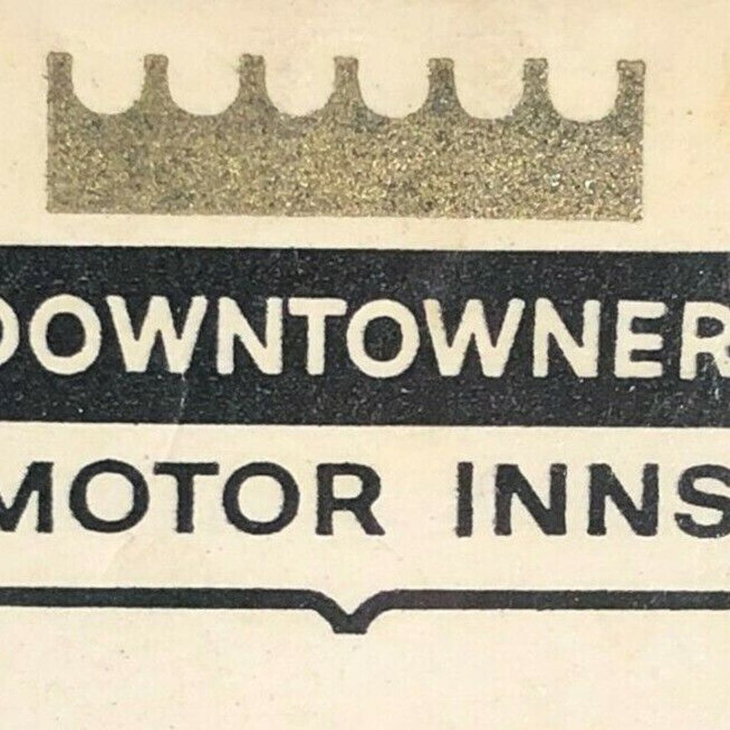 1960's-70's Full Matchbook "Downtowner Motor Inns"