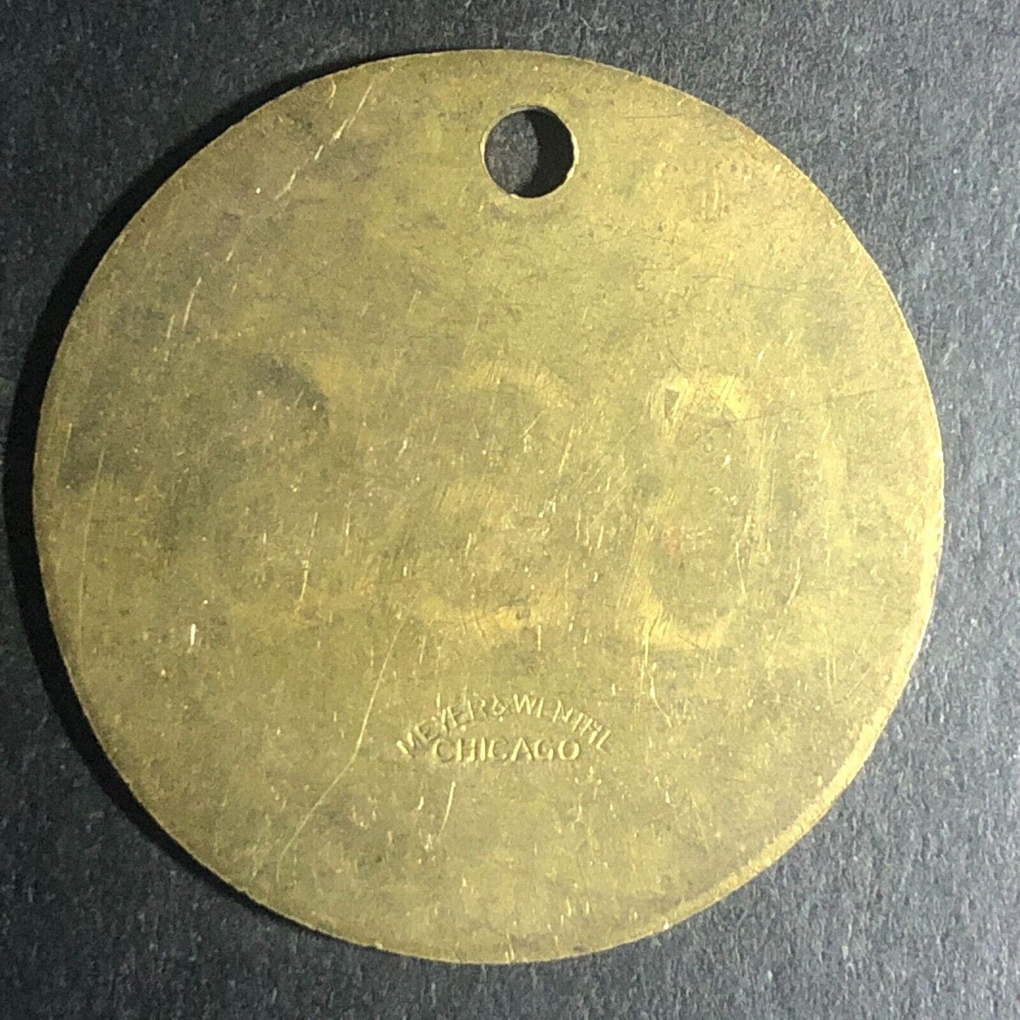 Anaconda Copper Mining Co. Bonner, MONT MT Brass Tool Check Tag #688 Scarce