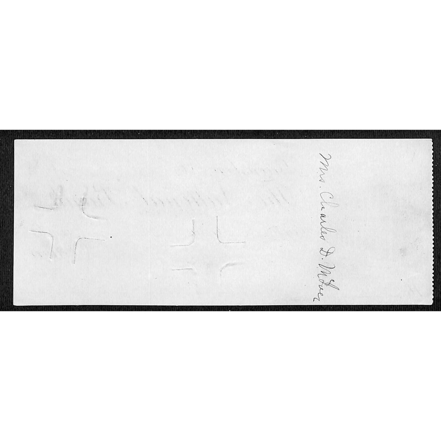 1895 Greensboro National Bank Check w/ Building Horse Carriage Street Vignette