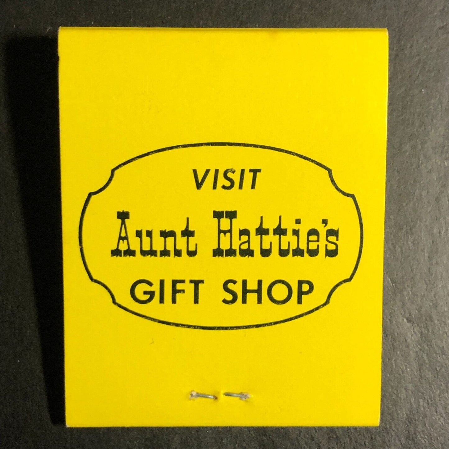 Aunt Hattie's Restaurant St Petersburg, FL Full Matchbook c1960's-73