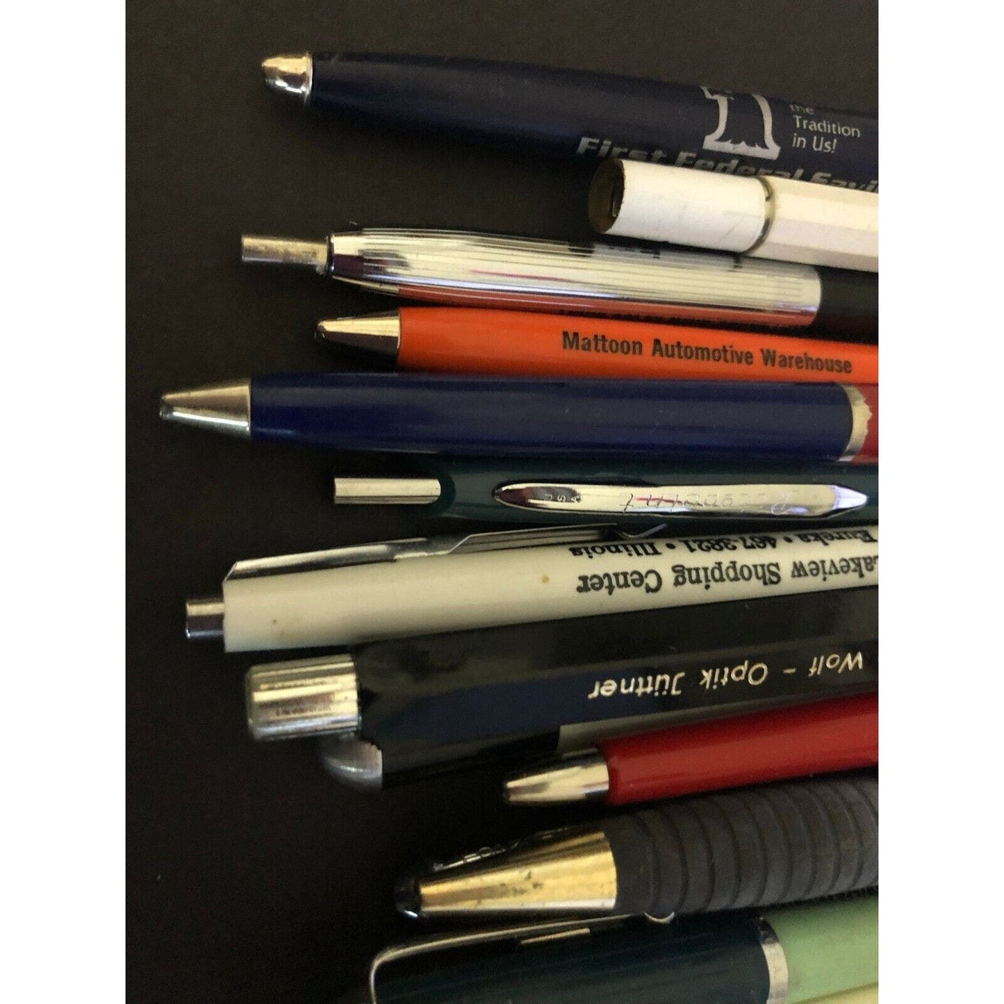 Group of 30 Mostly c1970's-90's Mid-Quality Pens /Markers - Some Advertising