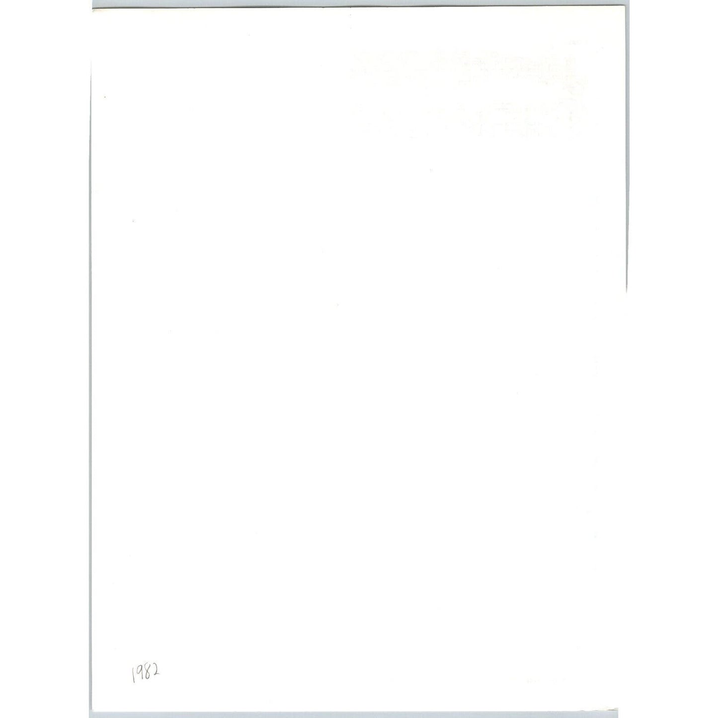 James Hetzer Intercontinental Circus Letterhead c1982 Huntington, WV Scarce